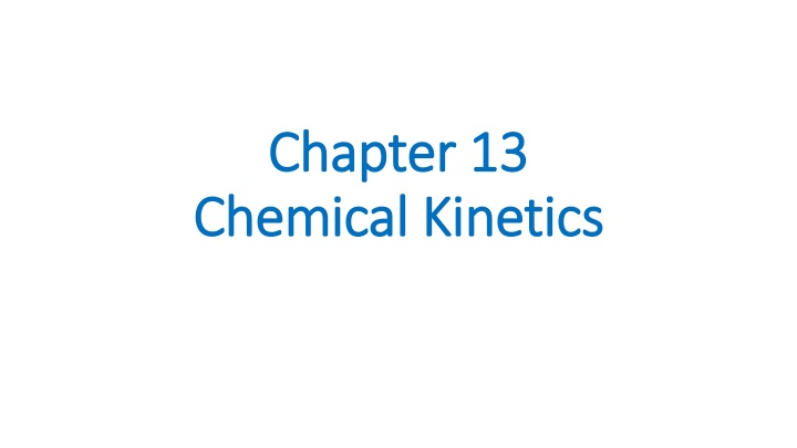 chapter chapter 13 chemical kinetics chemical n.w