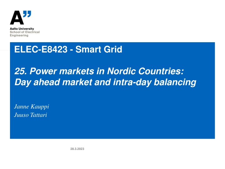 elec e8423 smart grid n.w