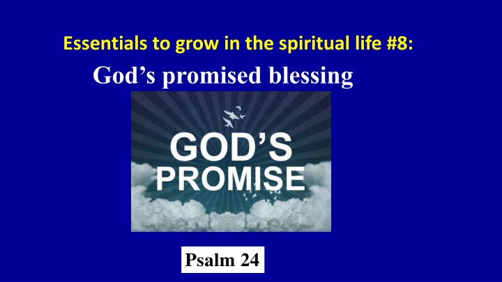 essentials to grow in the spiritual life n.w
