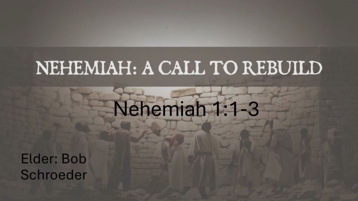 nehemiah 1 1 3 n.w