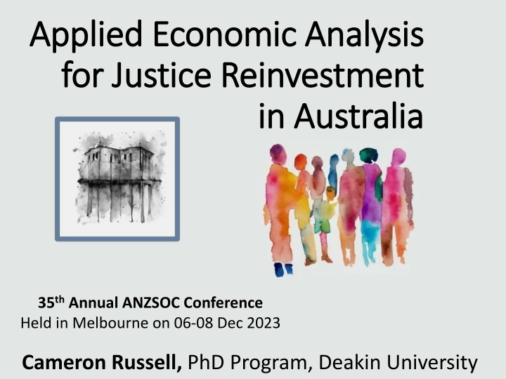 Economic Analysis for Justice Reinvestment in Australia