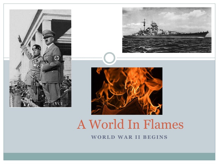a world in flames n.w