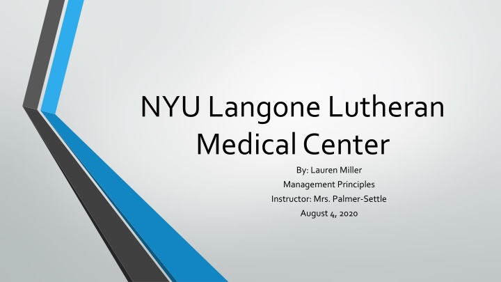 nyu langone lutheran medical center n.w