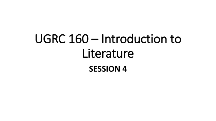 ugrc 160 ugrc 160 introduction to introduction n.w