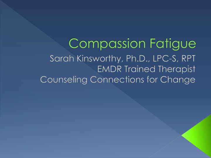 compassion fatigue sarah kinsworthy n.w