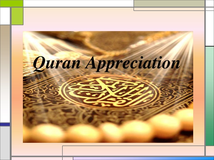 Quran Appreciation - Study of Quranic Verses and the Story of Sahib Yasin