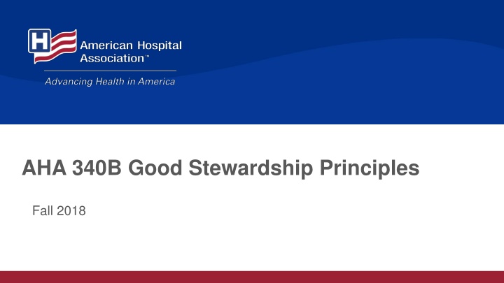 aha 340b good stewardship principles n.w