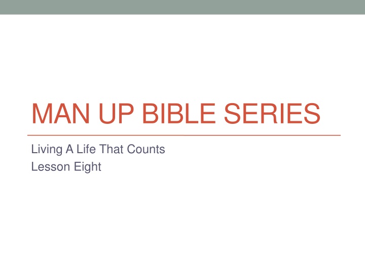 man up bible series n.w