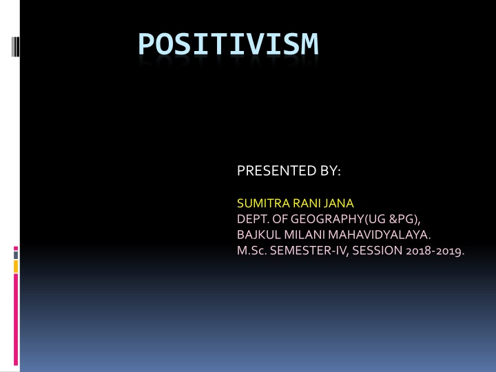 positivism n.w