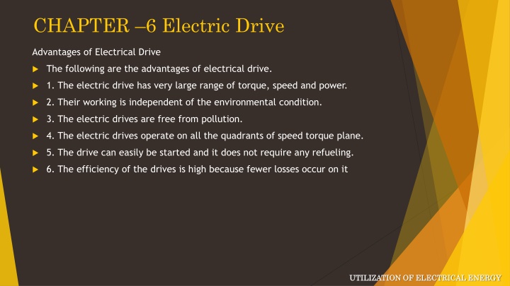 chapter 6 electric drive n.w