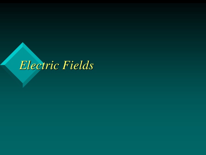 electric fields n.w