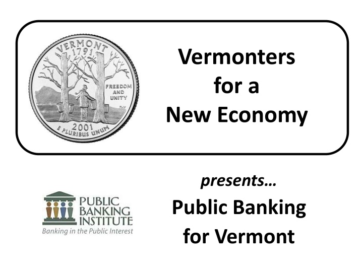 vermonters for a new economy n.w