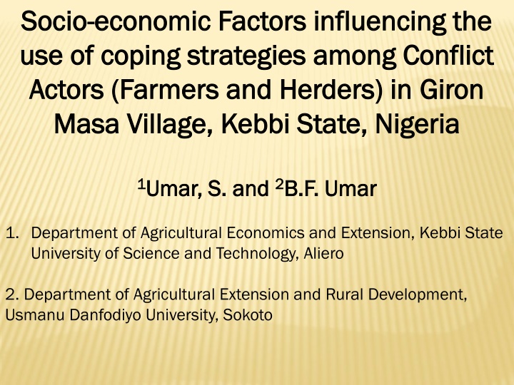 socio socio economic factors influencing n.w