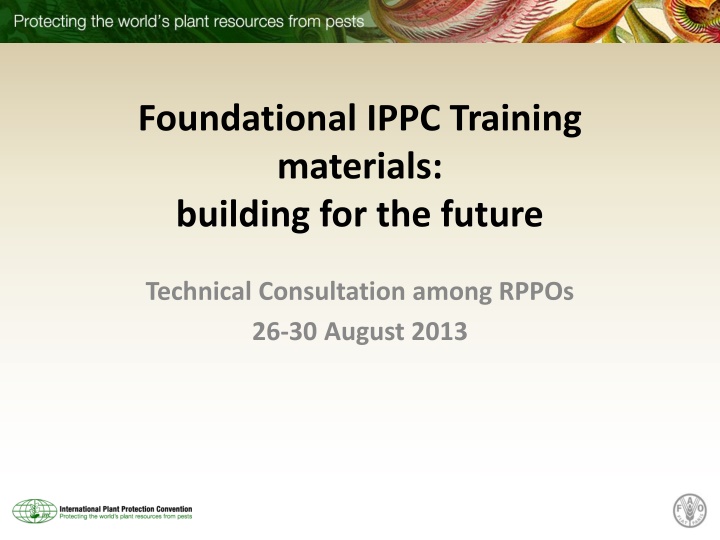 foundational ippc training materials building n.w