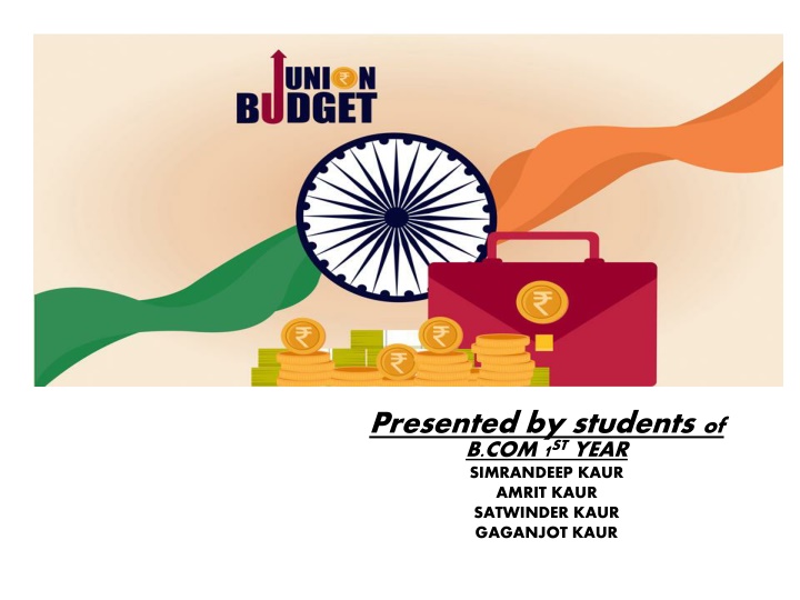 presented by students of b com 1 st year n.w