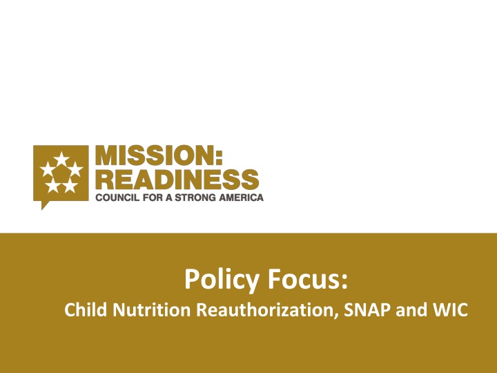 policy focus n.w