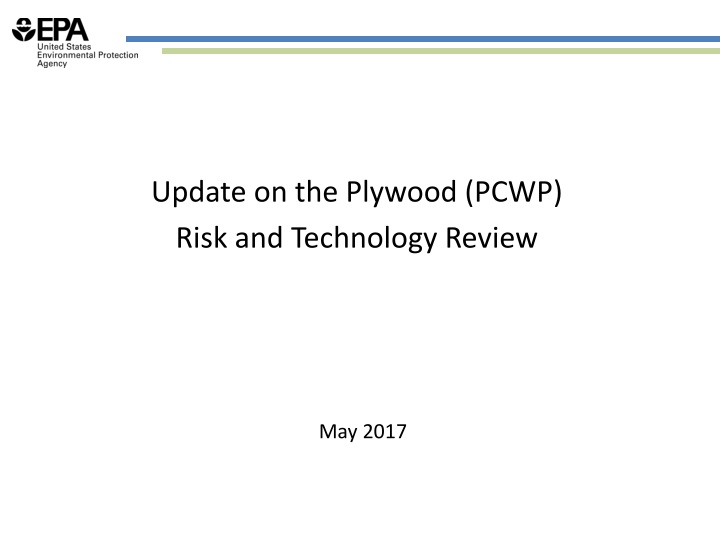 update on the plywood pcwp risk and technology n.w