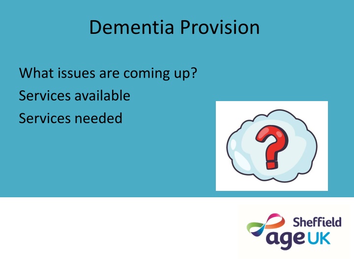 dementia provision n.w