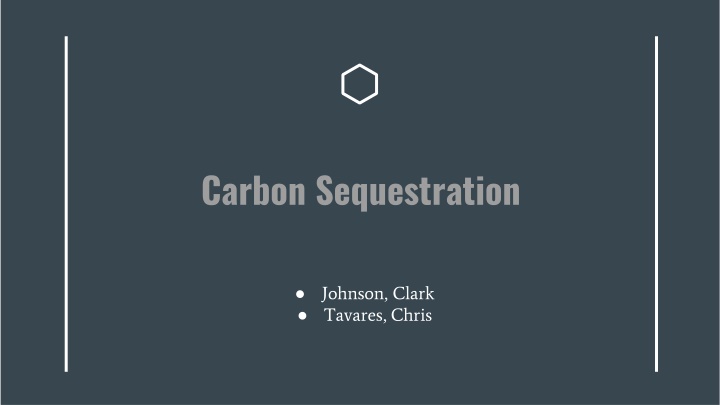 carbon sequestration n.w