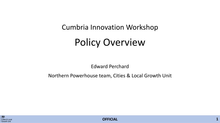 cumbria innovation workshop n.w