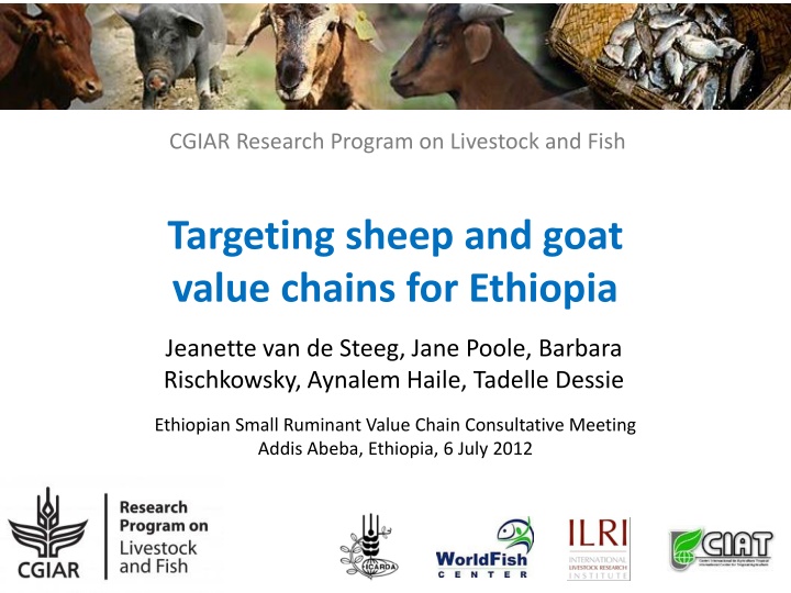 cgiar research program on livestock and fish n.w