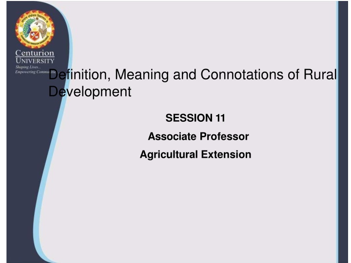definition meaning and connotations of rural n.w