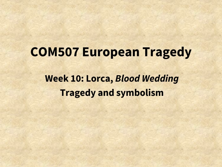 com507 european tragedy n.w
