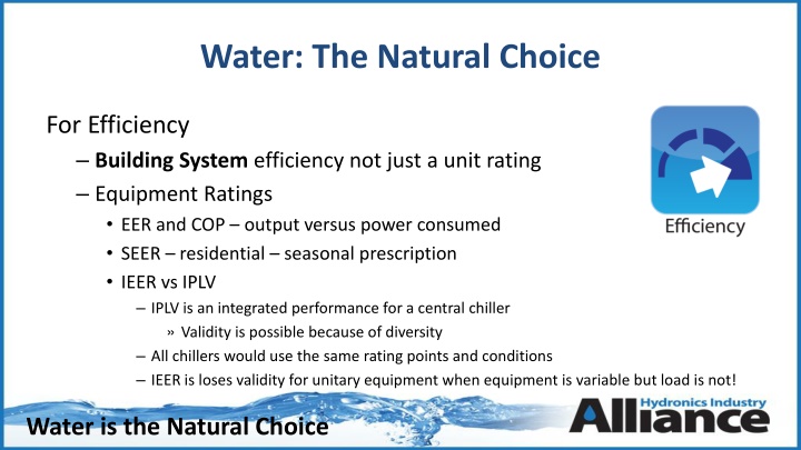water the natural choice n.w