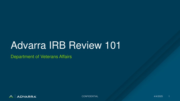 advarra irb review 101 n.w