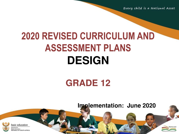 2020 revised curriculum and assessment plans n.w
