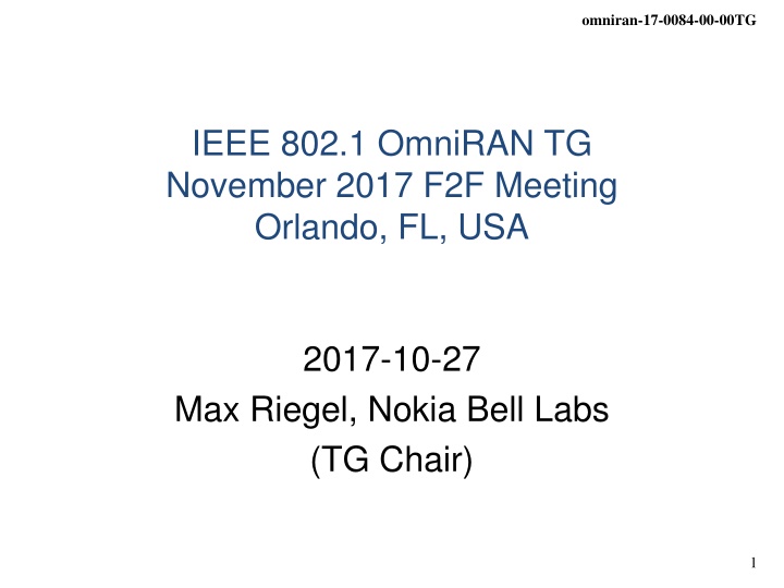 omniran 17 0084 00 00tg n.w