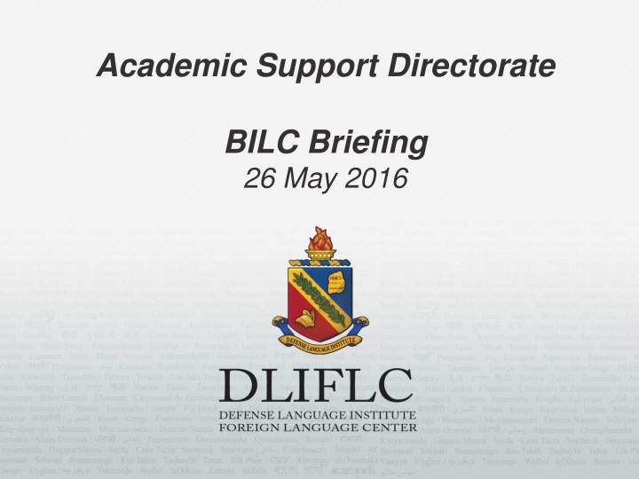 academic support directorate n.w