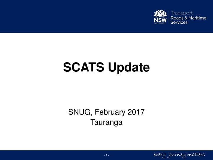 scats update n.w