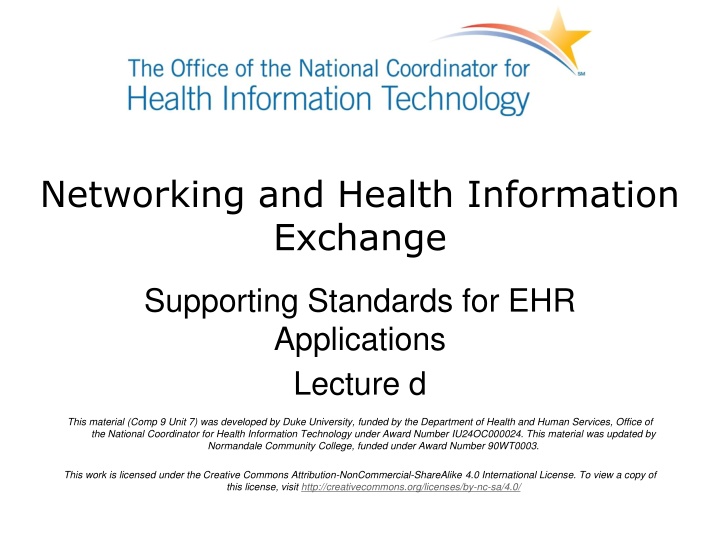networking and health information exchange n.w