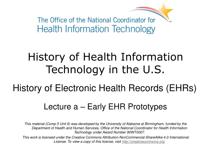 history of health information technology n.w