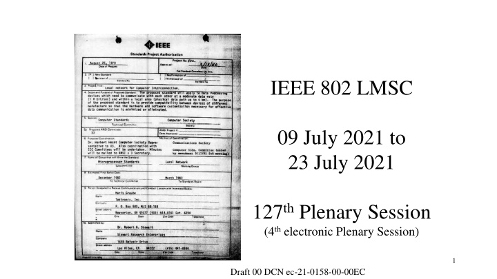ieee 802 lmsc n.w
