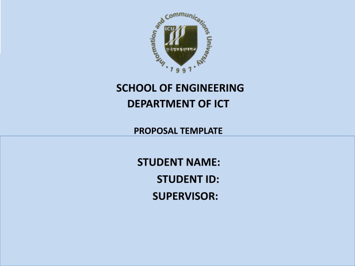 school of engineering department of ict n.w