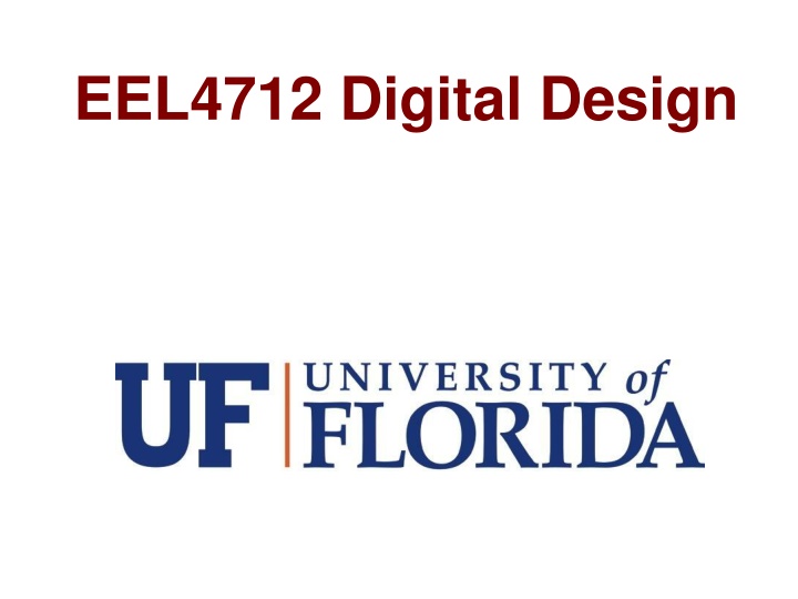 eel4712 digital design n.w