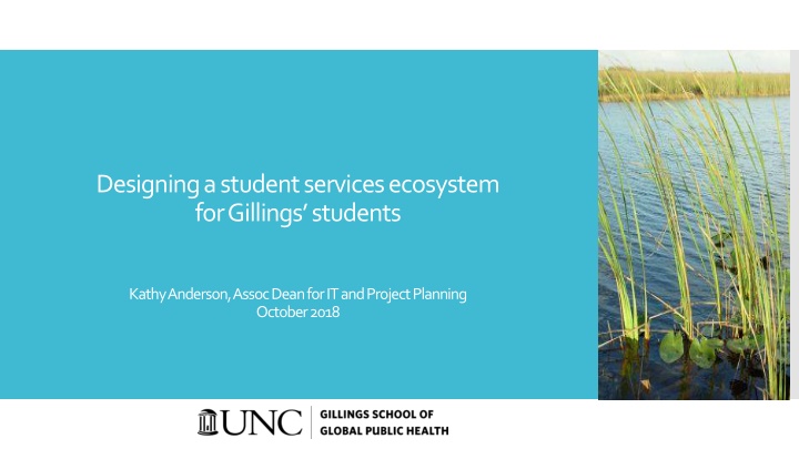 designing a student services ecosystem n.w