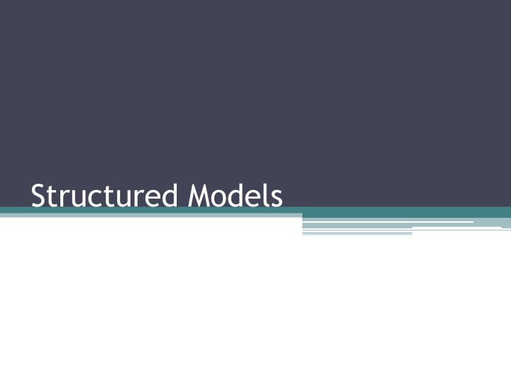 structured models n.w