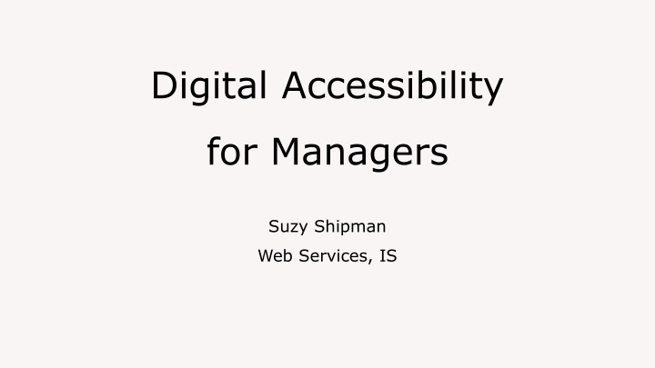 digital accessibility n.w