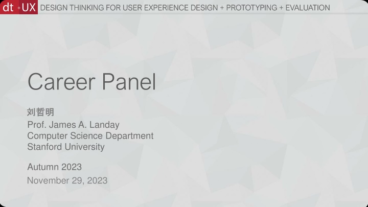 design thinking for user experience design n.w