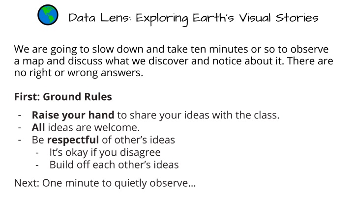 Observing Visual Stories: Data Lens, Arctic Ice, and Climate Art