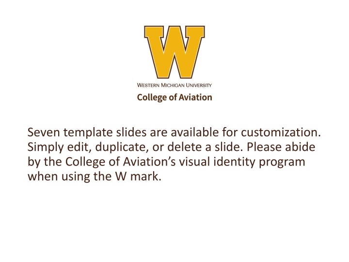 seven template slides are available n.w