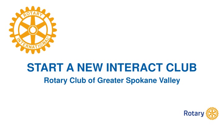start a new interact club n.w