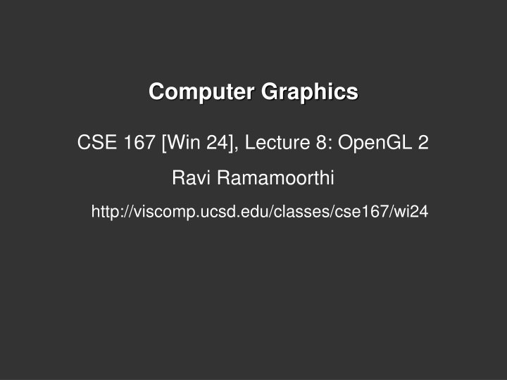 computer graphics n.w