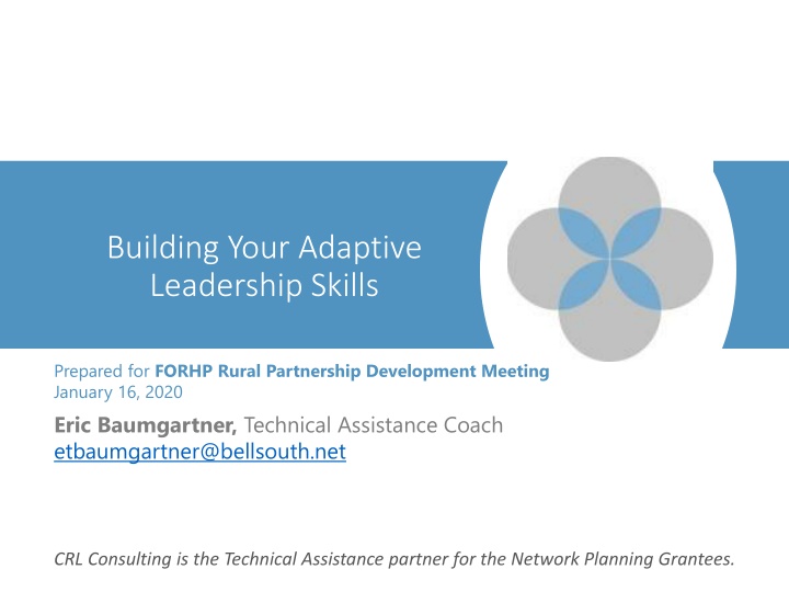 building your adaptive leadership skills n.w