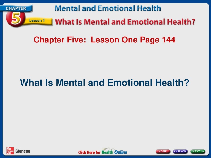 chapter five lesson one page 144 n.w
