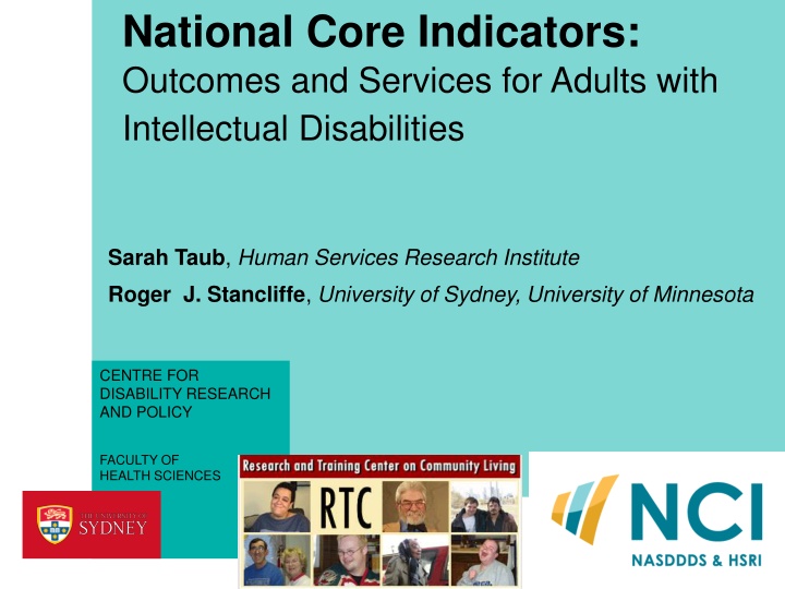 national core indicators outcomes and services n.w