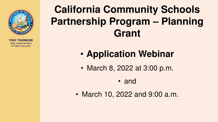 california community schools partnership program n.w